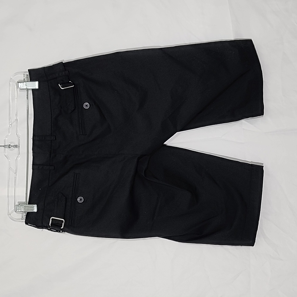 Vince Side Buckle Black Bermuda Short Women's Size 4 - Picture 4 of 10
